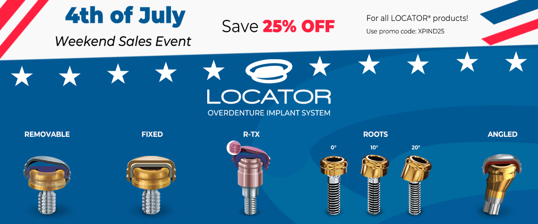 4th of July Weekend Sales Event - Get 25% OFF For all LOCATOR Products!