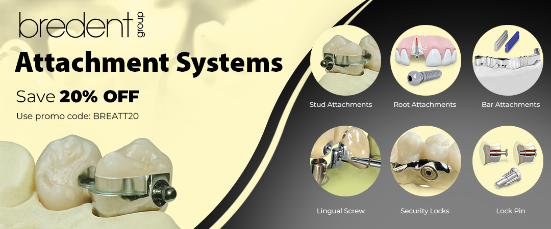Bredent Attachment Systems - Get 20% OFF