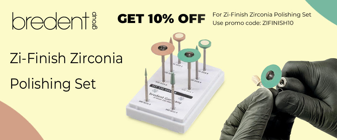 Bredent Zi-Finish Zirconia Polishing Set - Get 10% OFF