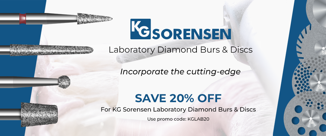 KG Sorensen Laboratory Diamond Burs & Discs - SAVE 20% OFF