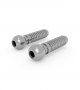 TITANIUM BALL SCREWS 2.2 mm. 2 pcs.